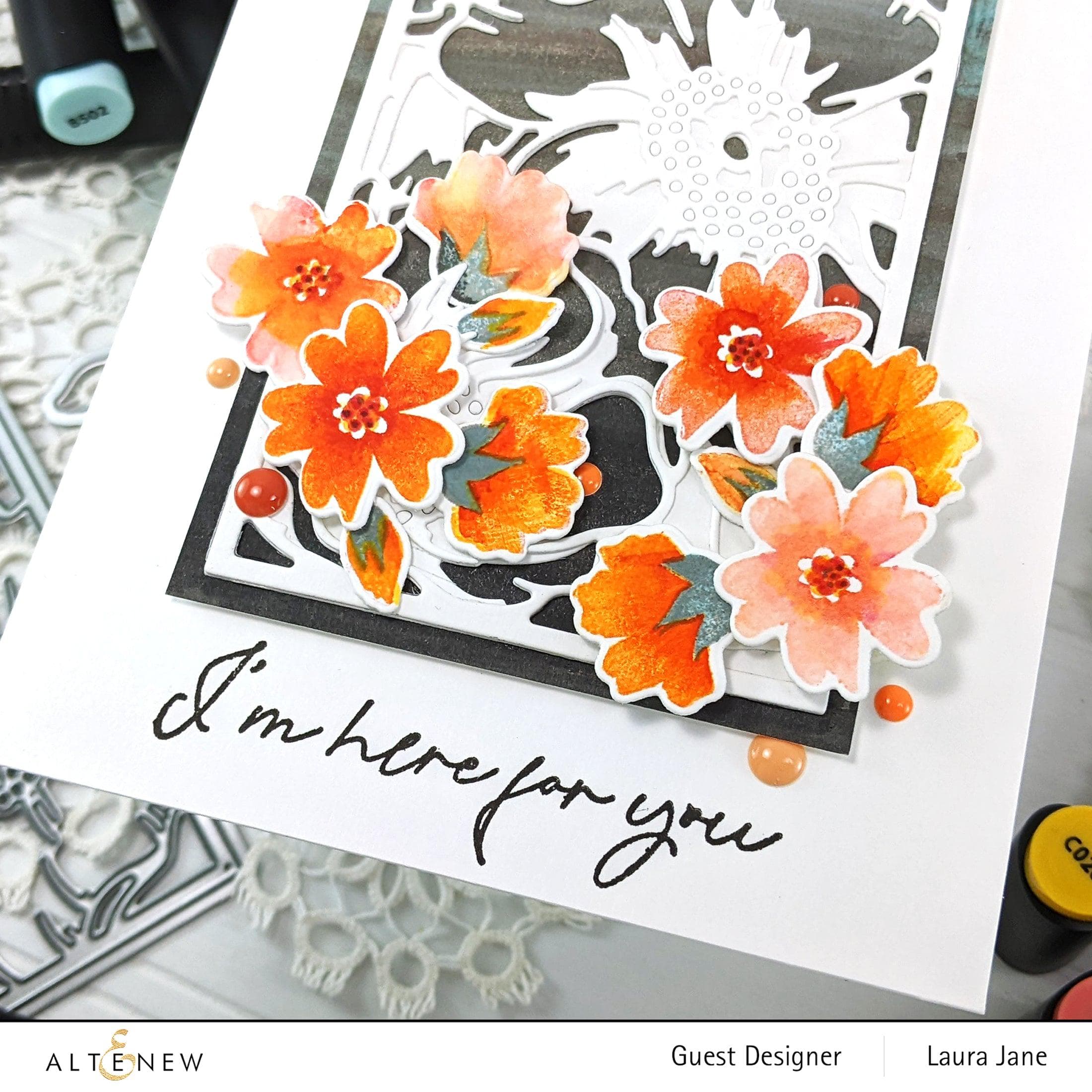 altenew-mini-delight-budding-wallpaper-stempel-stanzen-set image 5