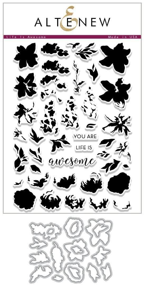 altenew-life-is-awesome-stempel-stanzen-bundle-blumen image 1