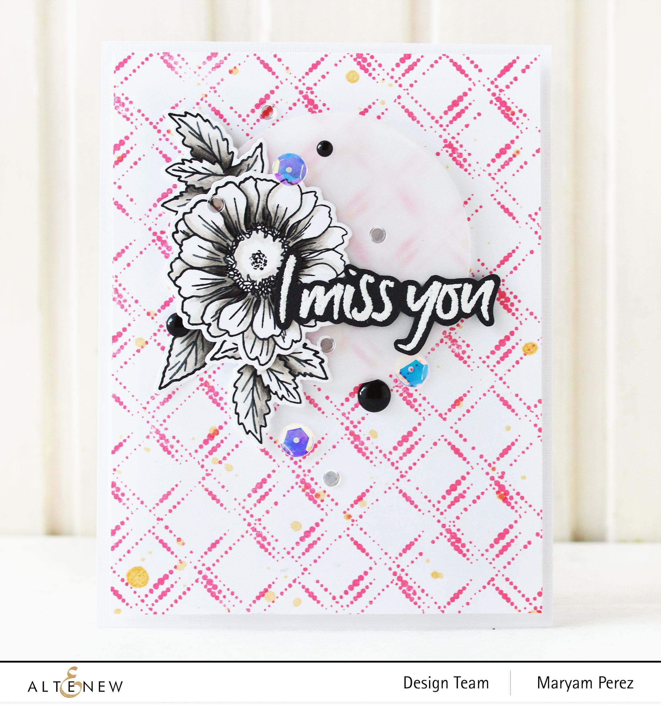 altenew-new-beginnings-mask-stencil-schablone-6x6-blumen image 8