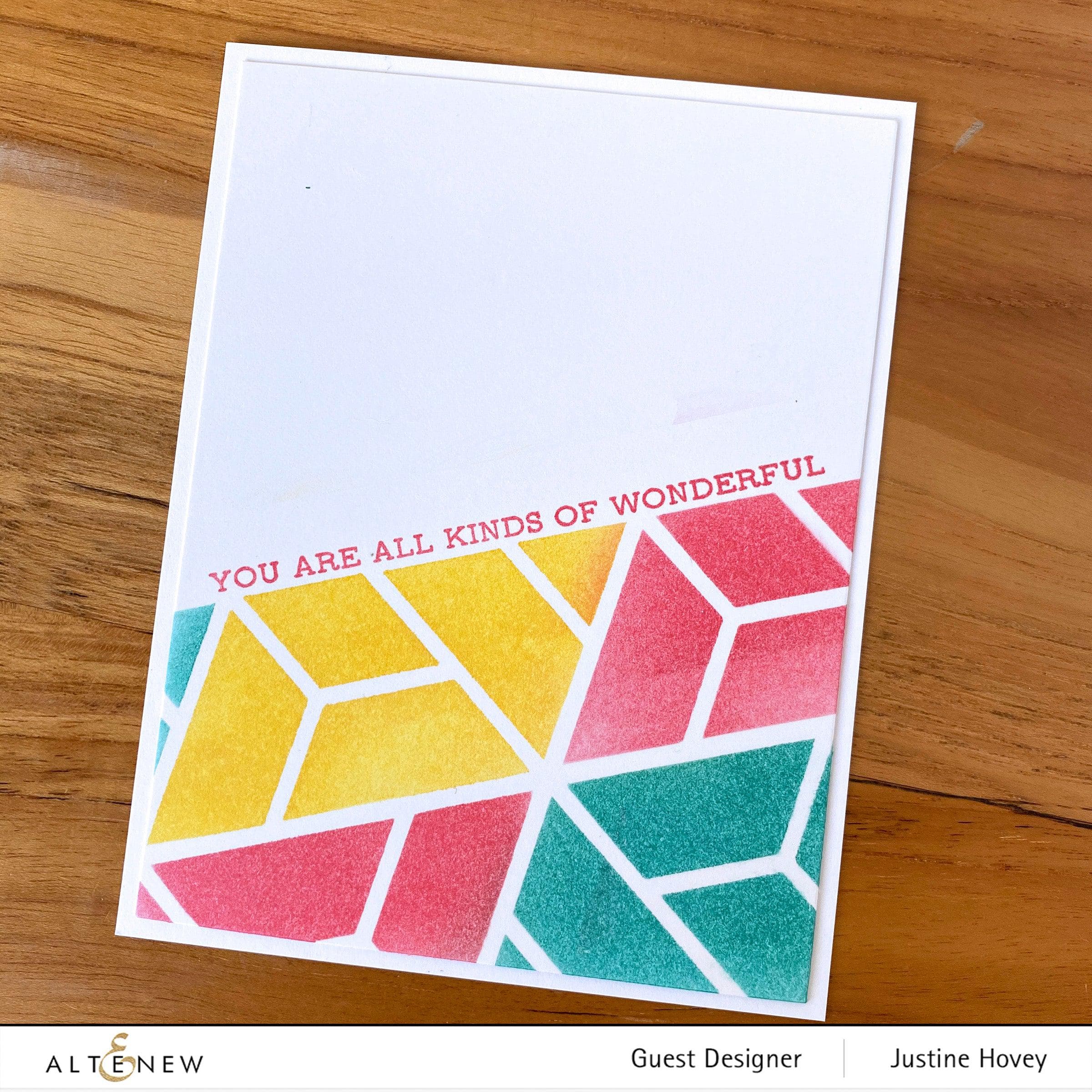 altenew-color-block-triangle-schablone-6x6-geometrisch image 4