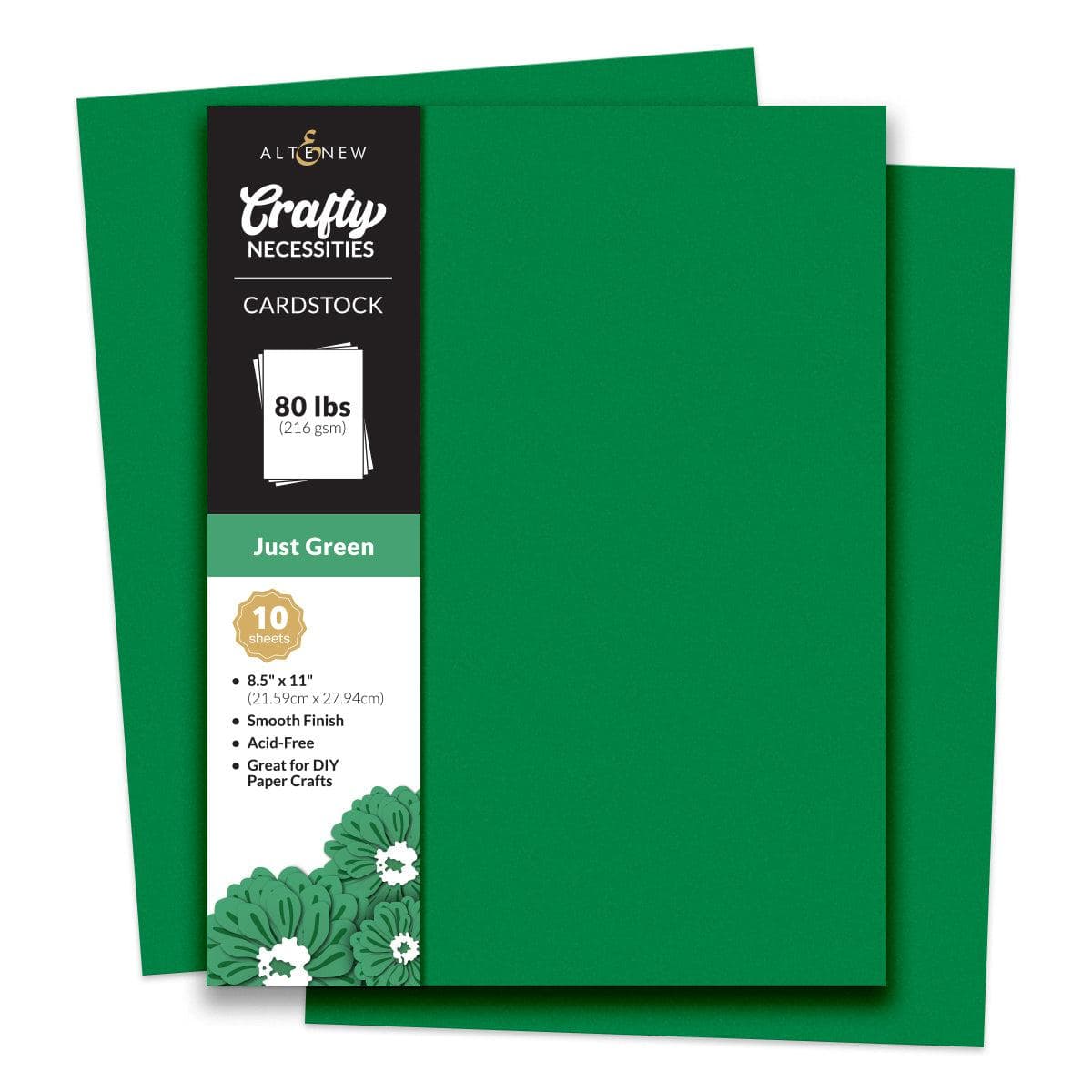 altenew-crafty-necessities-just-green-cardstock-10-blatt-gr-n image 4