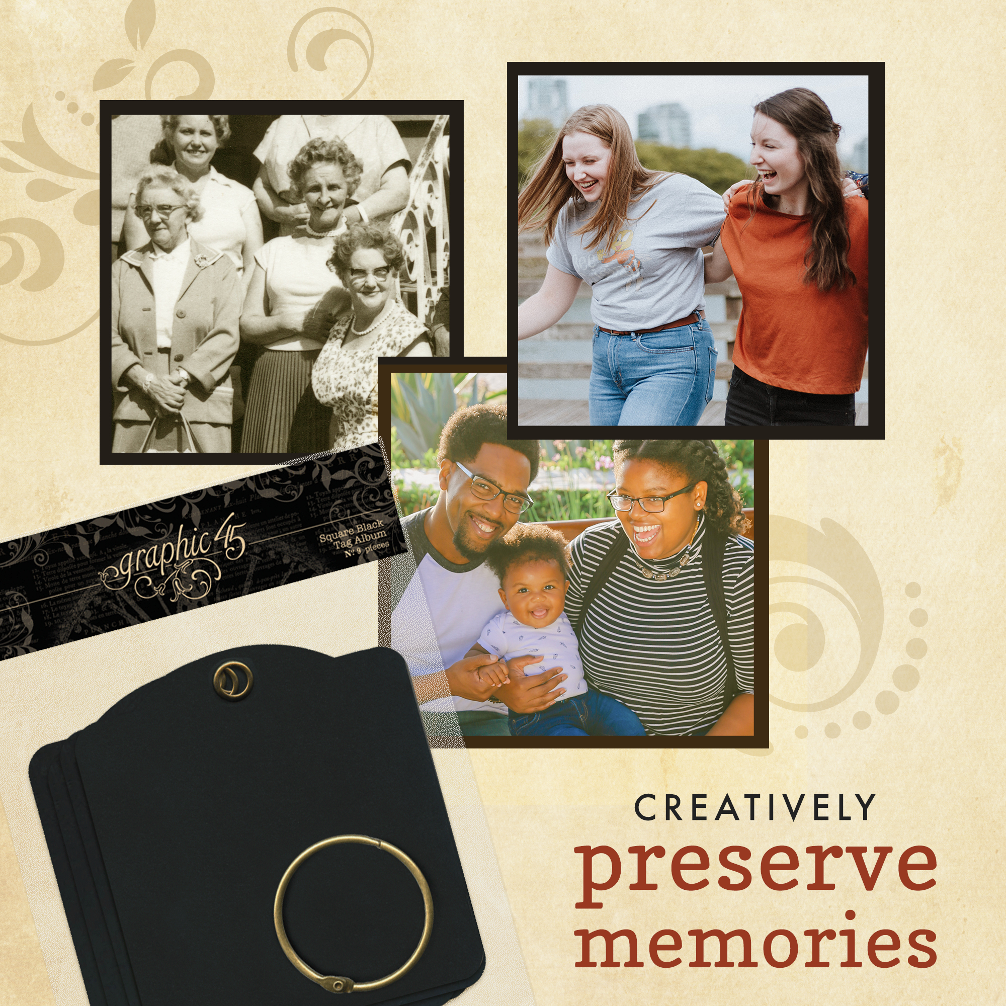 graphic-45-staples-square-tags-album-schwarz-9-tags image 7