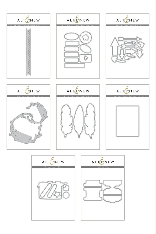altenew-snapshots-of-our-story-die-bundle-stanzen-8-sets image 1