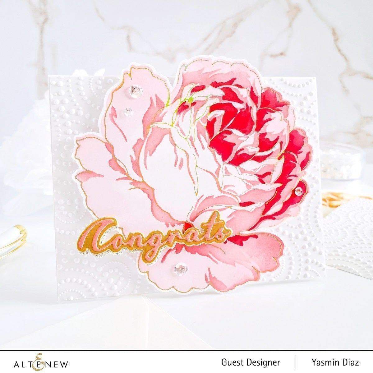 altenew-gilded-rose-layering-schablone-4in1-rose-floral image 2