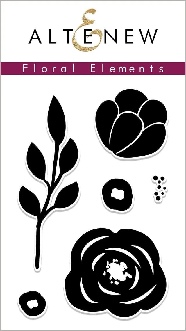 altenew-floral-elements-mini-stempel-2x3-zoll-6-teilig image 1