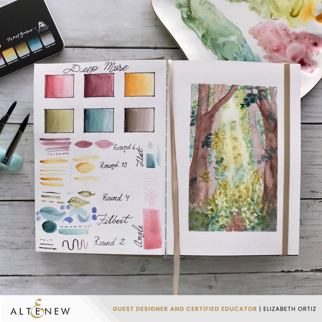 altenew-luxe-watercolor-sketchbook-a5-300g-baumwolle image 6