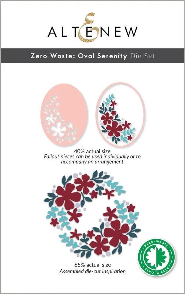 altenew-zero-waste-oval-serenity-die-set-stanzschablonen image 1