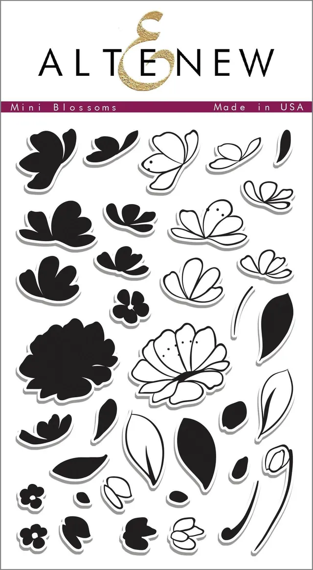 altenew-mini-blossoms-stempelset-floral-4x6-kolorieren image 1