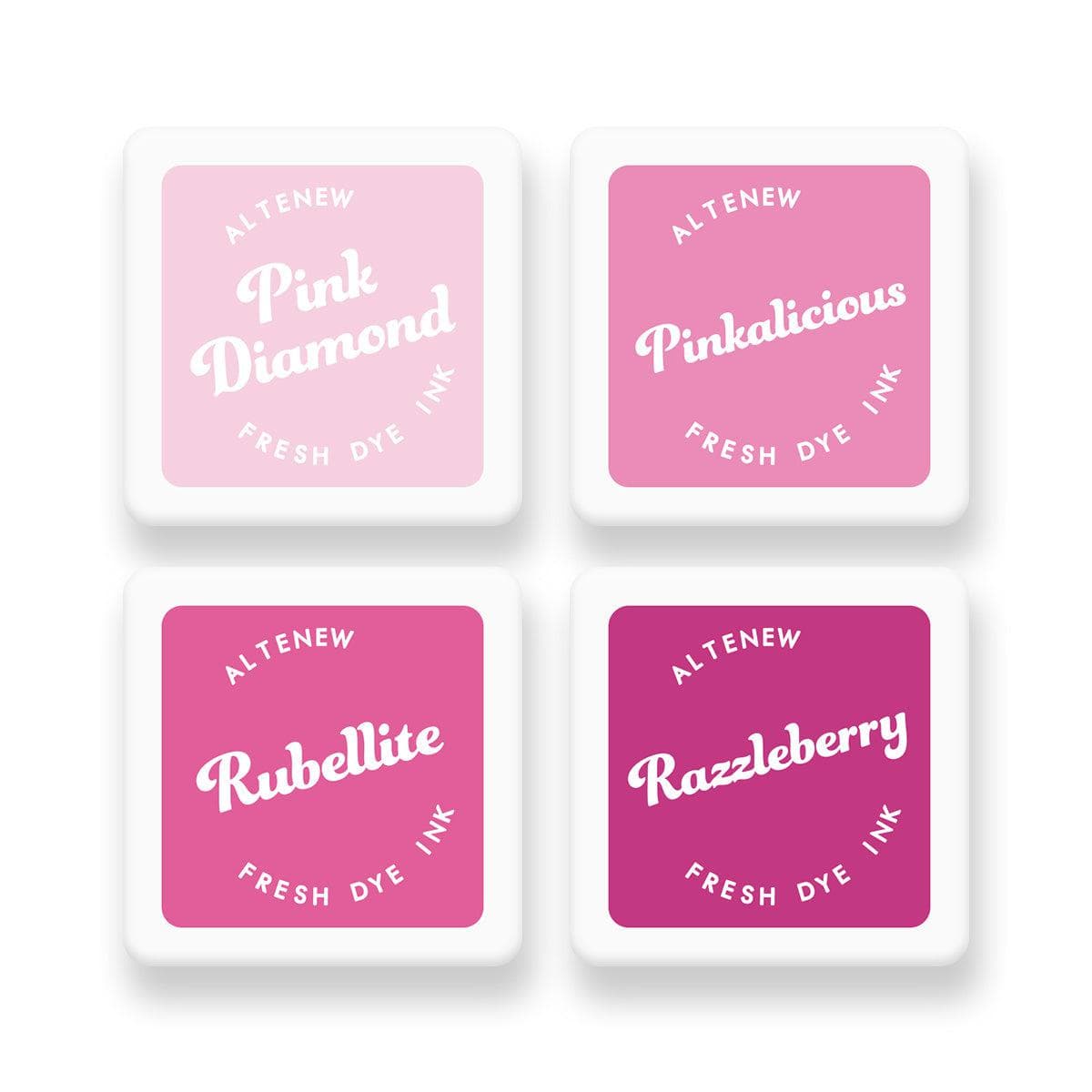 altenew-cherry-blossom-fresh-dye-ink-mini-cubes-4er-rosa image 1