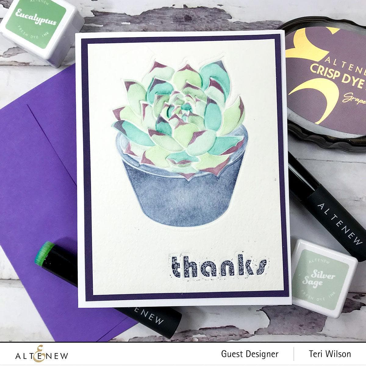 altenew-spark-joy-potted-succulent-stanzschablone-sukkulente image 5