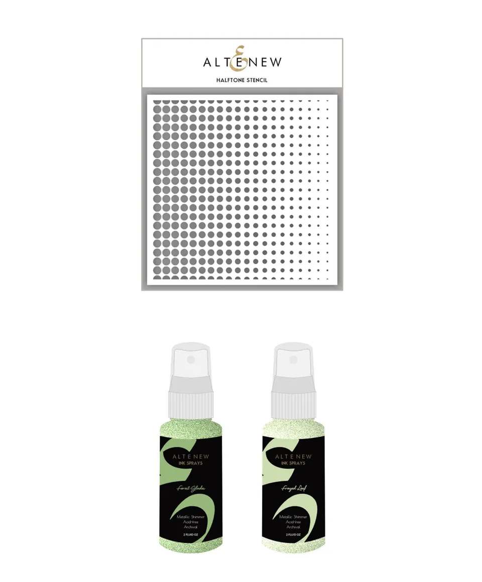 altenew-halftone-stencil-ink-sprays-gr-n-set image 1
