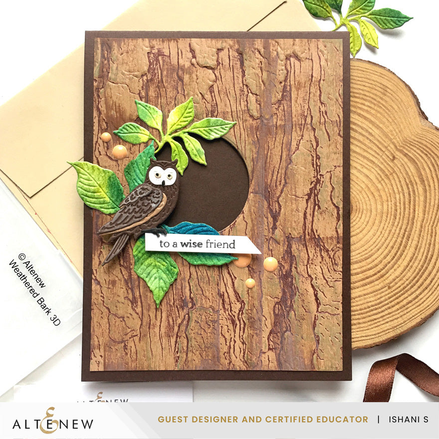 altenew-mini-delight-woodland-wisdom-stempel-eule-set image 5