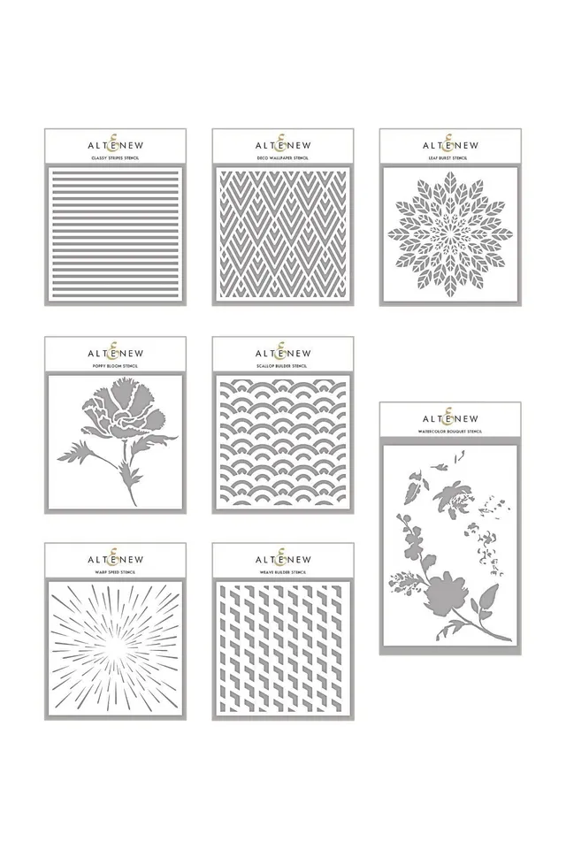altenew-incredible-backgrounds-schablonen-8er-bundle image 1