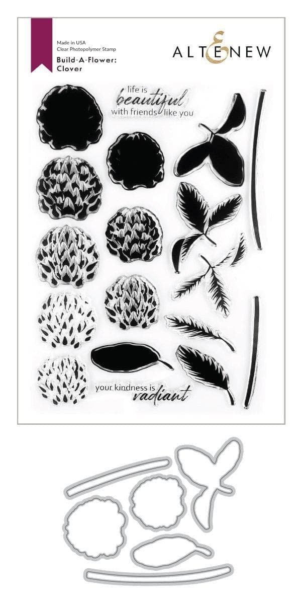 altenew-build-a-flower-clover-stempel-stanzen-set-klee image 1