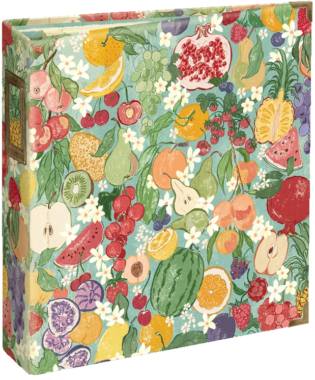 graphic-45-fruit-floral-binder-album-ringalbum-6x8 image 1
