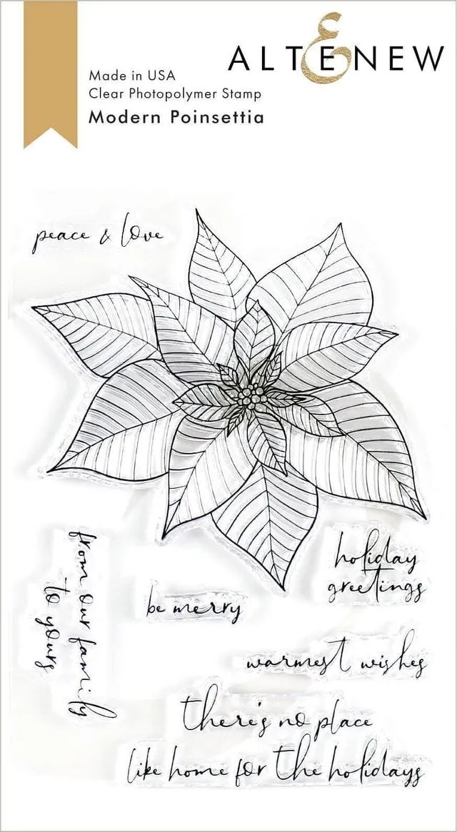 altenew-modern-poinsettia-stempelset-weihnachten-7-stk image 1