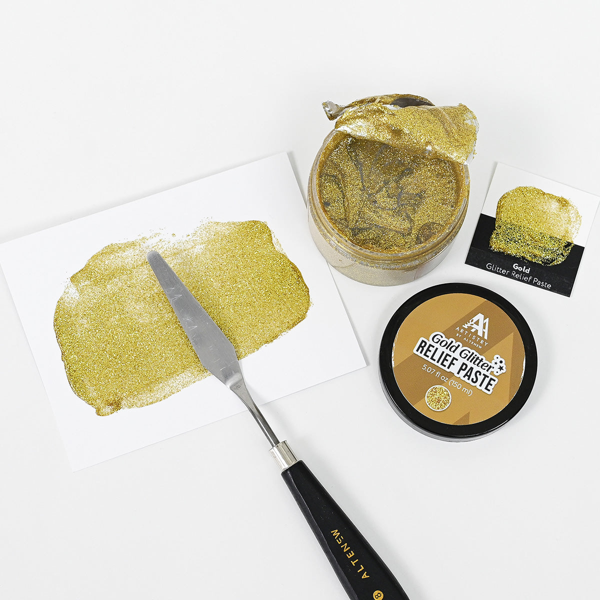 altenew-gold-glitter-relief-paste-strukturpaste-gold image 3