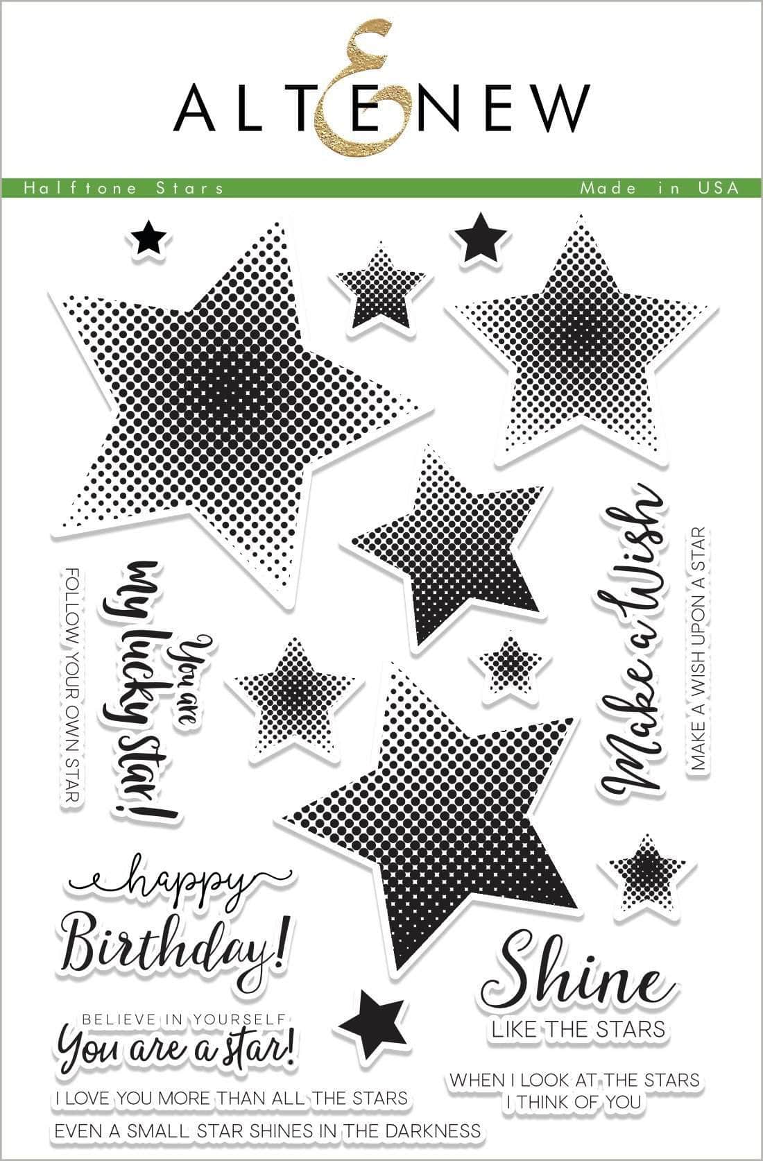 altenew-halftone-stars-stempelset-sterne-6x8 image 1