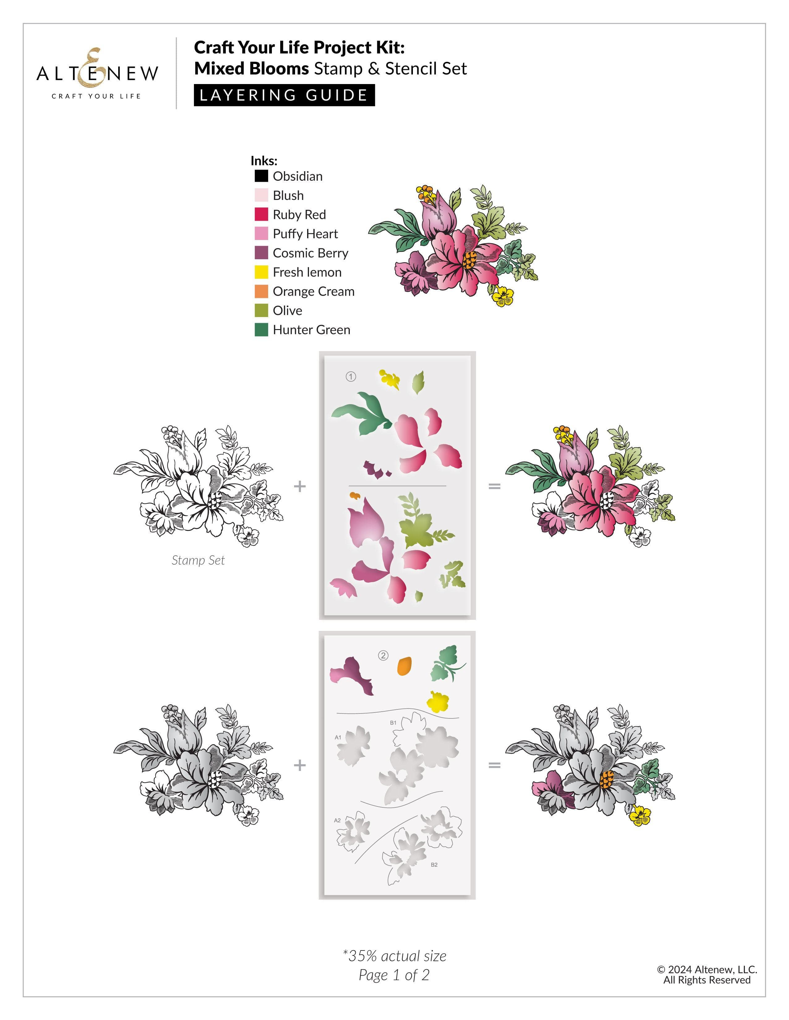 altenew-craft-your-life-mixed-blooms-project-kit-stempel image 3