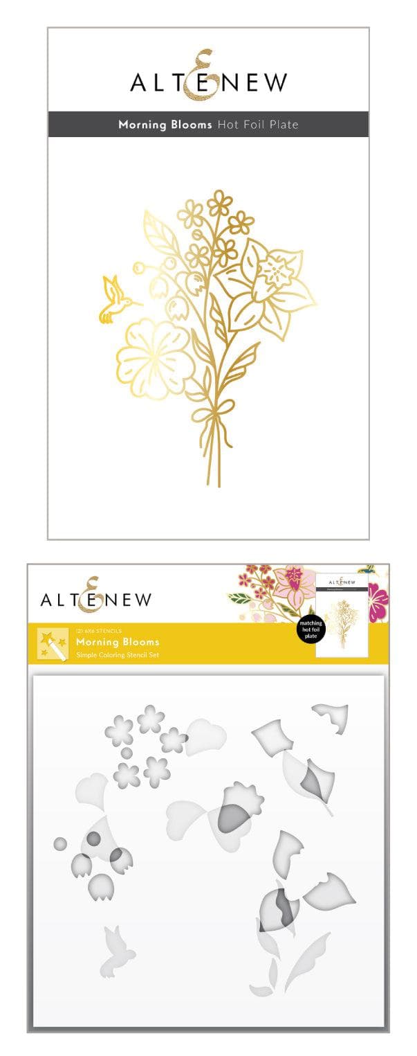 altenew-morning-blooms-hei-folienplatte-komplett-bundle-blumen image 1