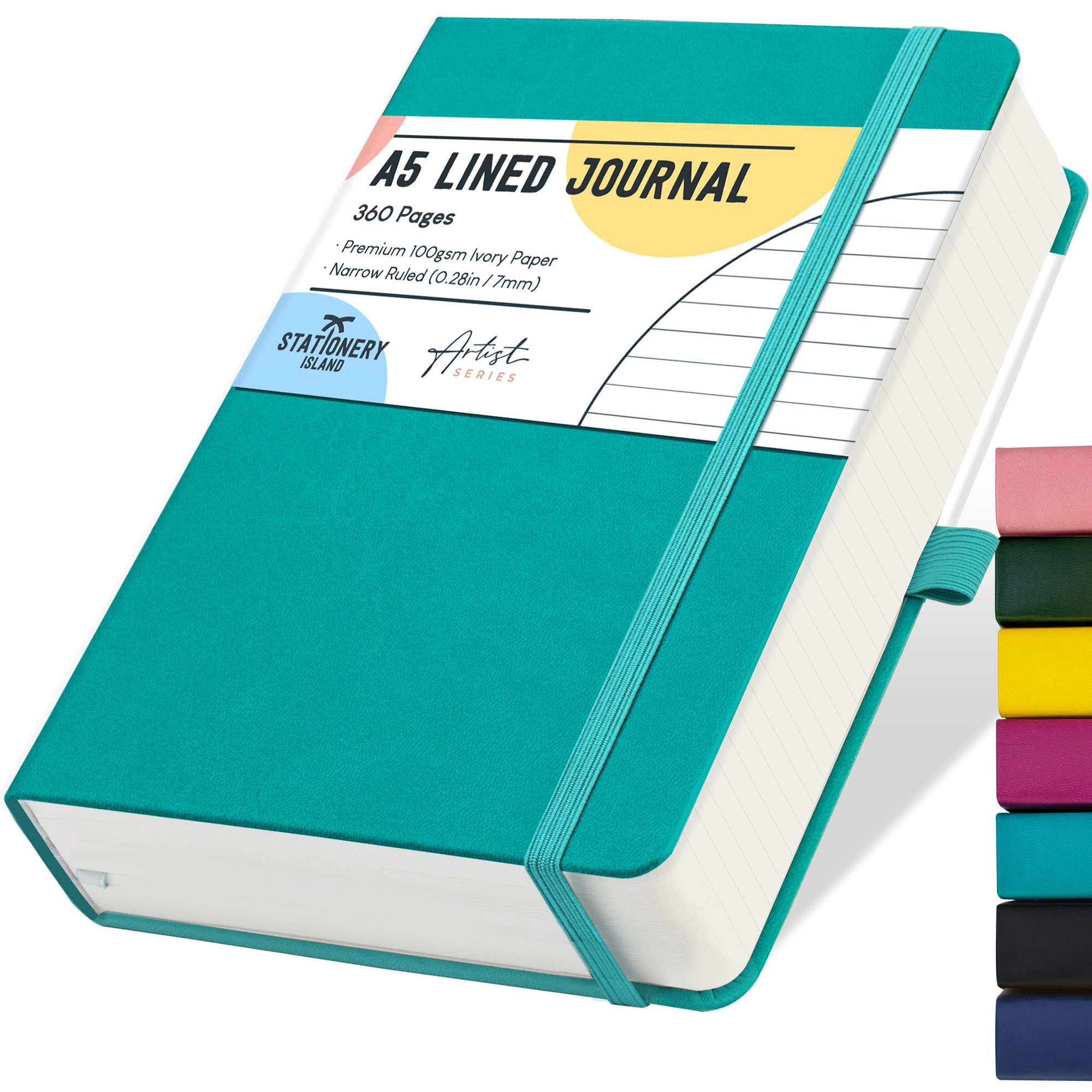 stationery-island-journals-a5-journal-liniert-berry-360-seiten image 7