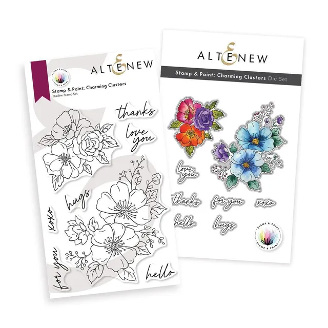 altenew-stamp-paint-charming-clusters-complete-bundle image 1