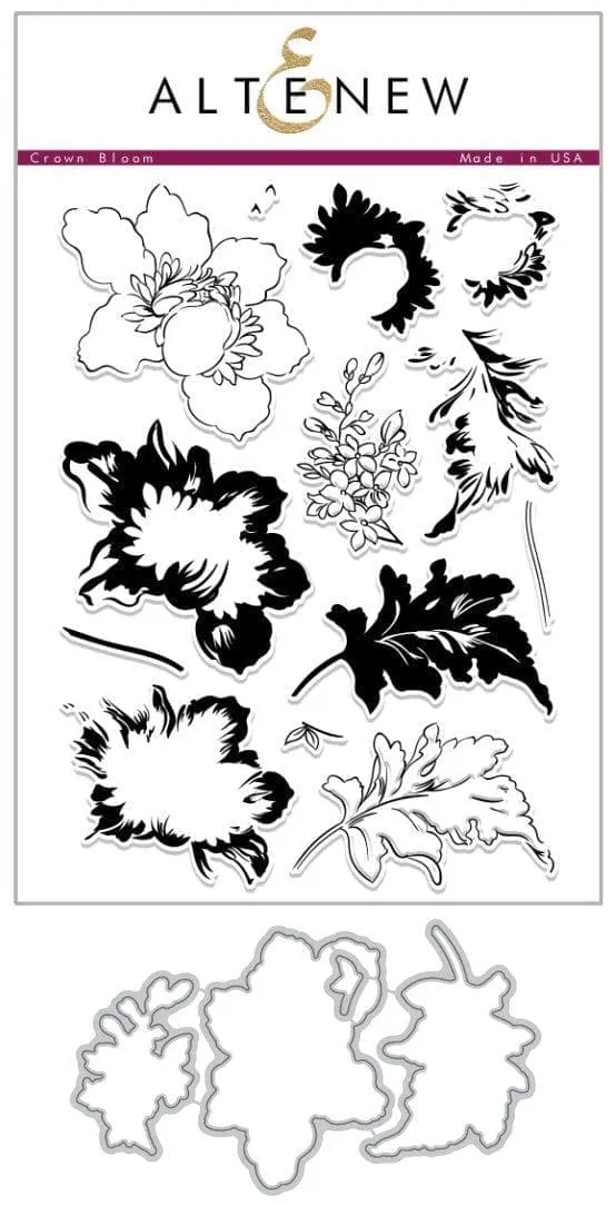 altenew-crown-bloom-stempelset-pfingstrose-13-teilig image 1