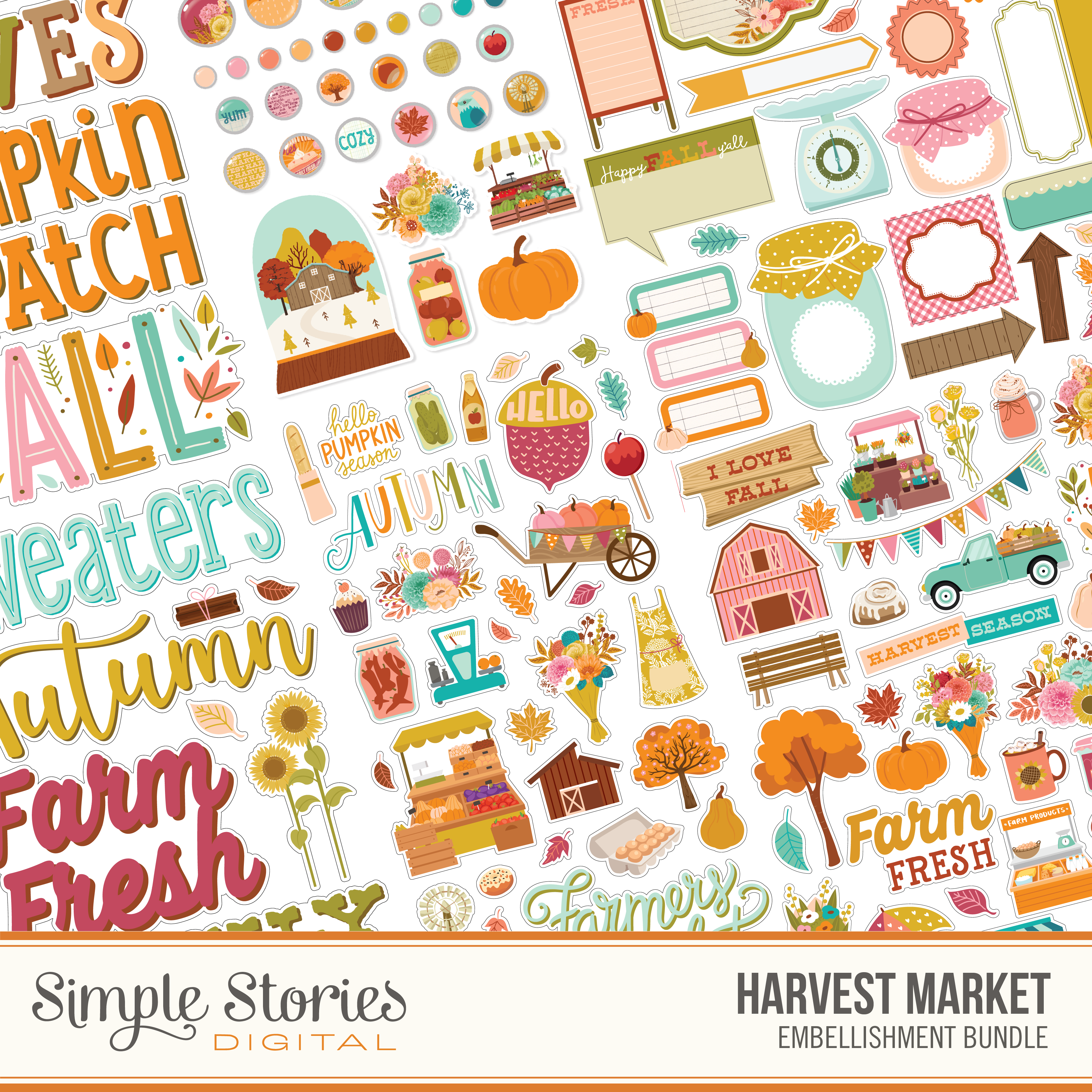 simple-stories-harvest-market-embellishment-bundle-digital-png-herbst image 1