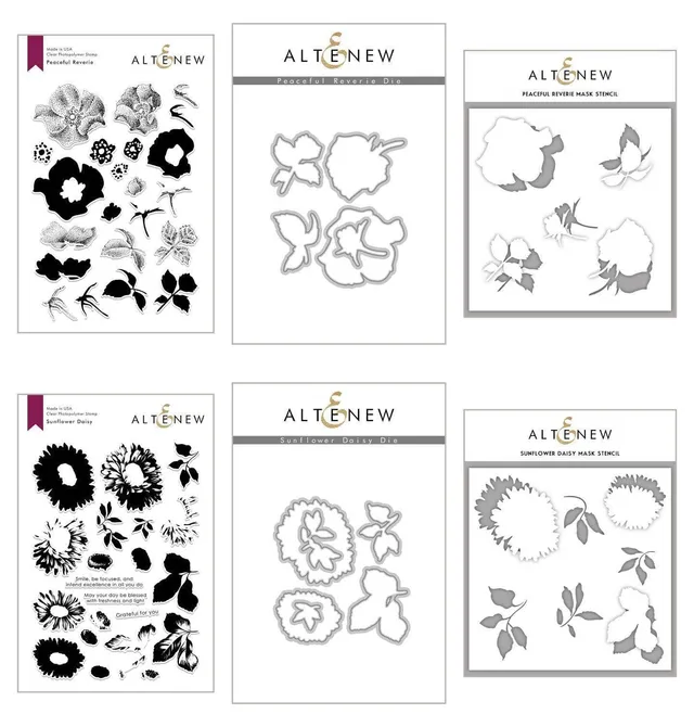 altenew-welcome-reverie-bundle-stempel-stanzen-schablone-blumen image 1