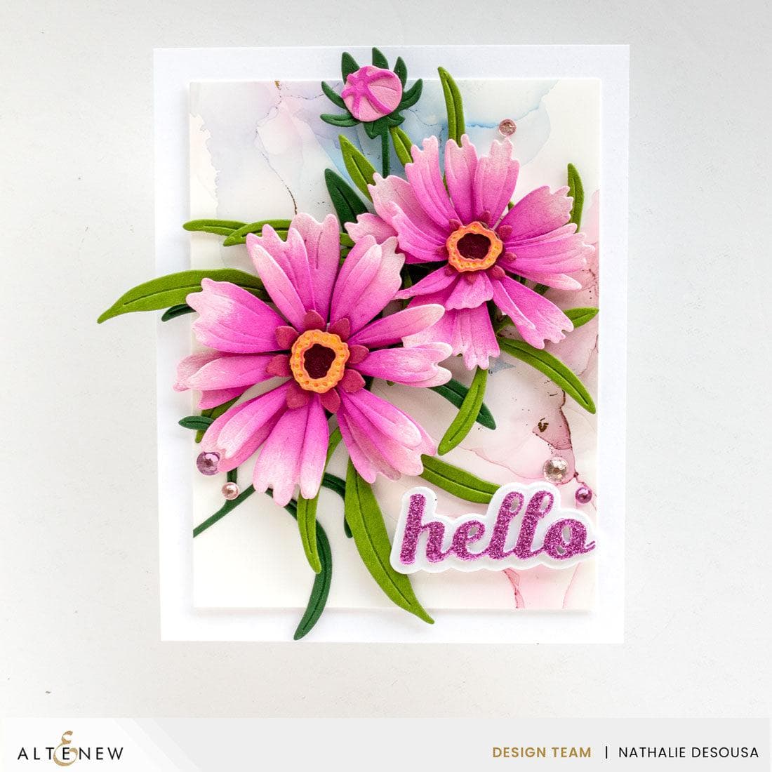 altenew-craft-a-flower-coreopsis-stanzset-blume-11-tlg image 2
