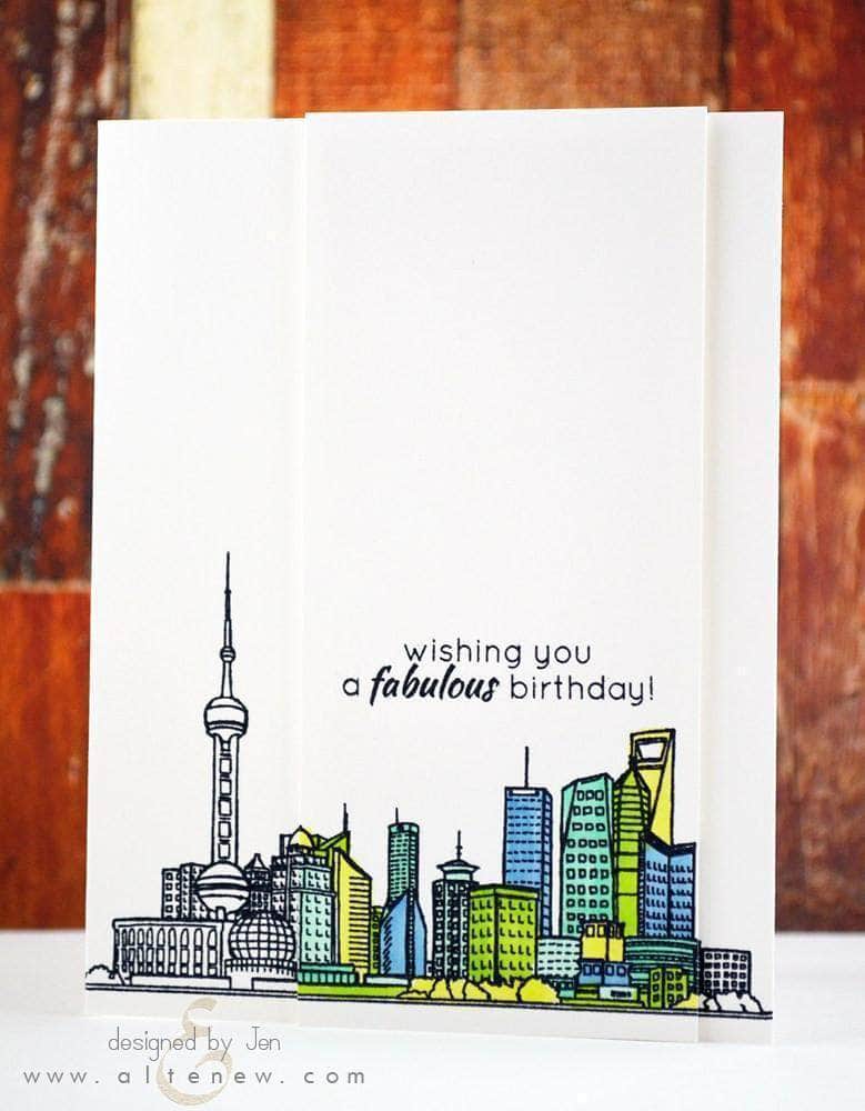 altenew-sketchy-cities-abroad-stempelset-skyline image 6