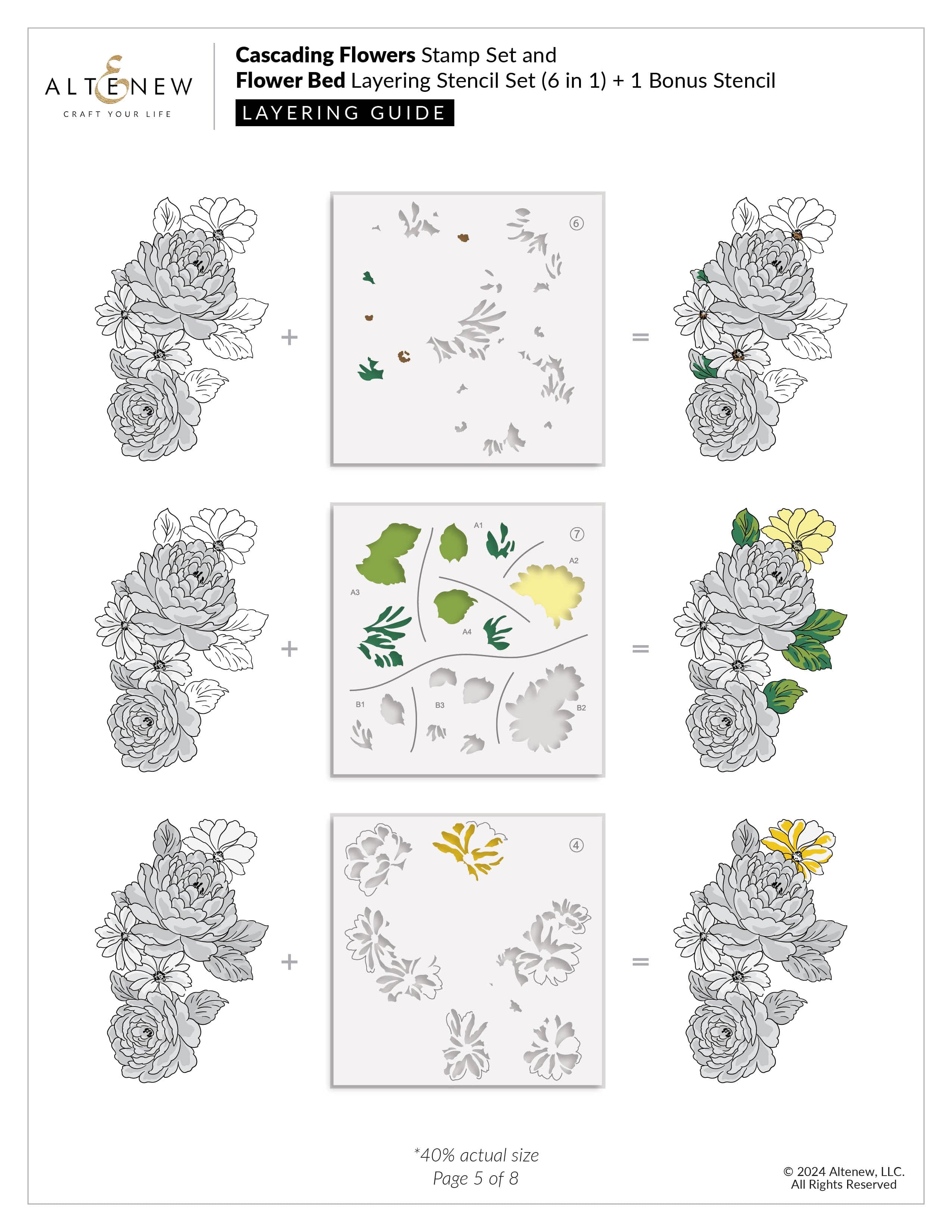 altenew-flower-bed-bundle-pr-gefolder-set-mit-schablonen-und-stempel image 7