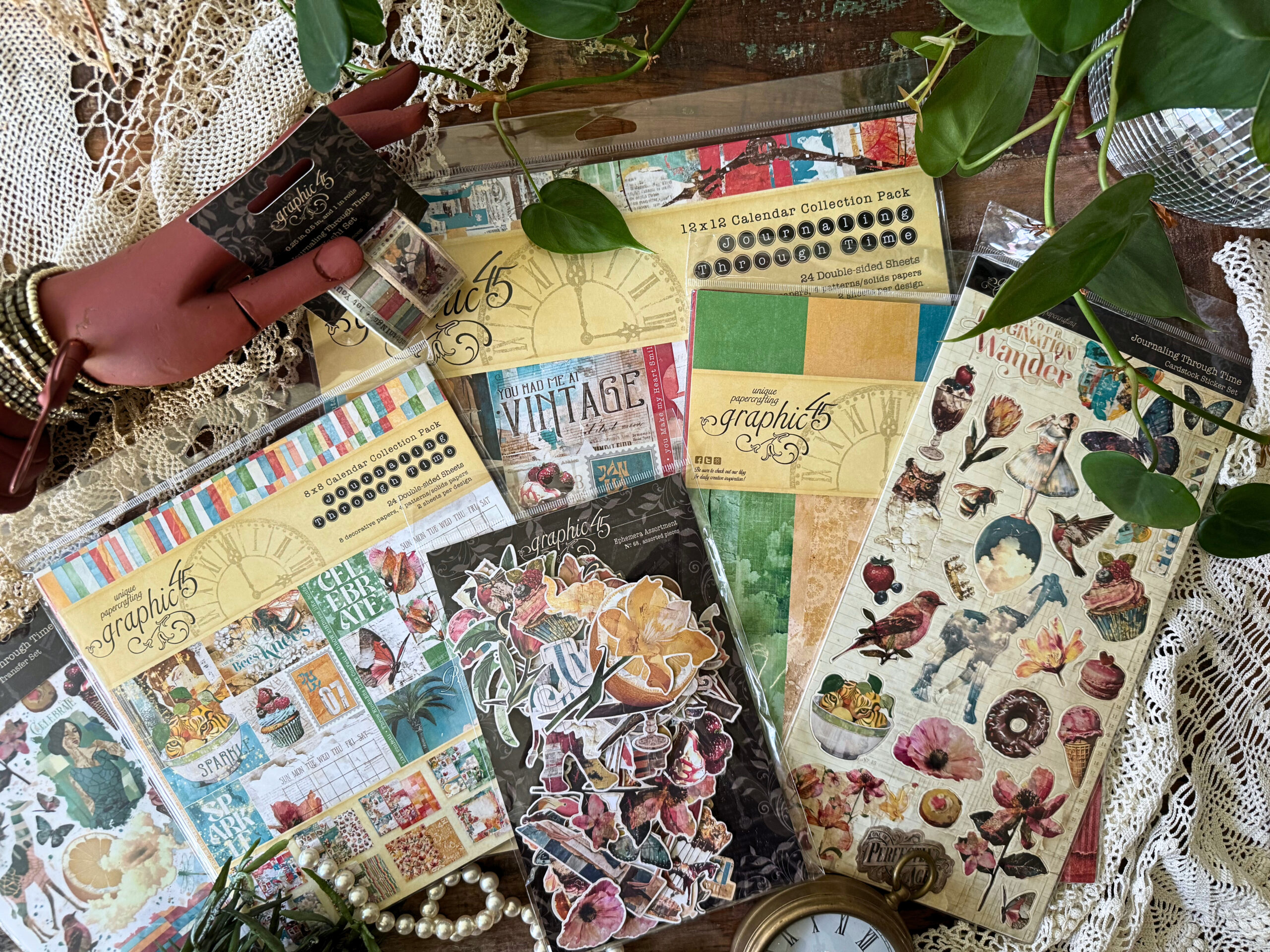 graphic-45-journaling-through-time-papierset-retail-package-bunt image 2