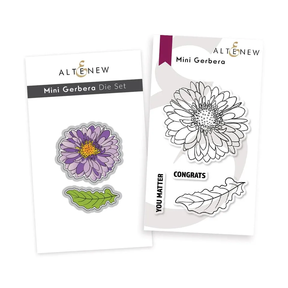 altenew-mini-gerbera-stempel-stanzen-komplett-bundle-gerbera image 1
