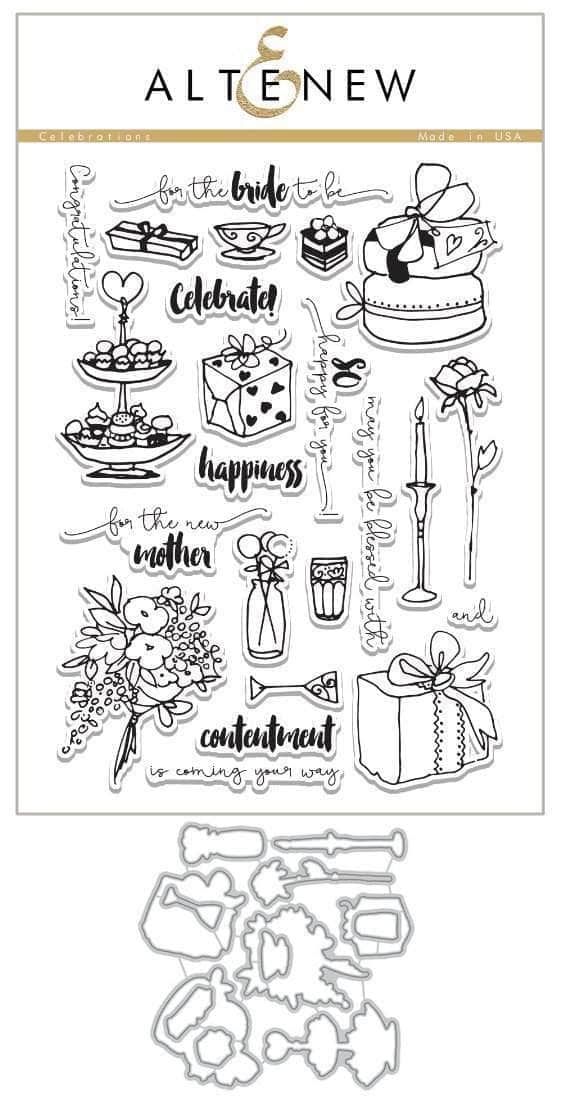 altenew-celebrations-stempel-stanzen-bundle-feier image 1