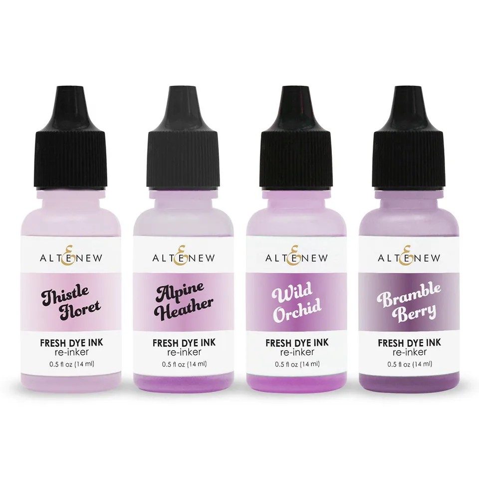 altenew-highland-flora-fresh-dye-ink-reinker-complete-bundle image 1