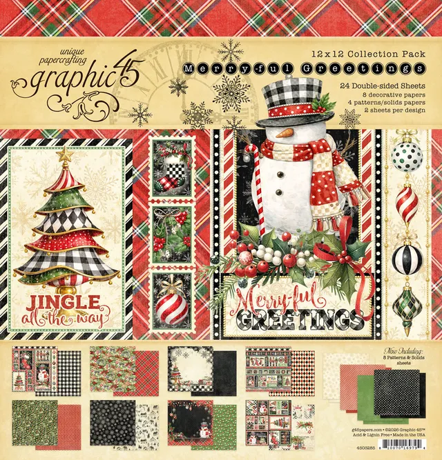 graphic-45-merry-ful-greetings-12x12-collection-pack-24-bogen image 1
