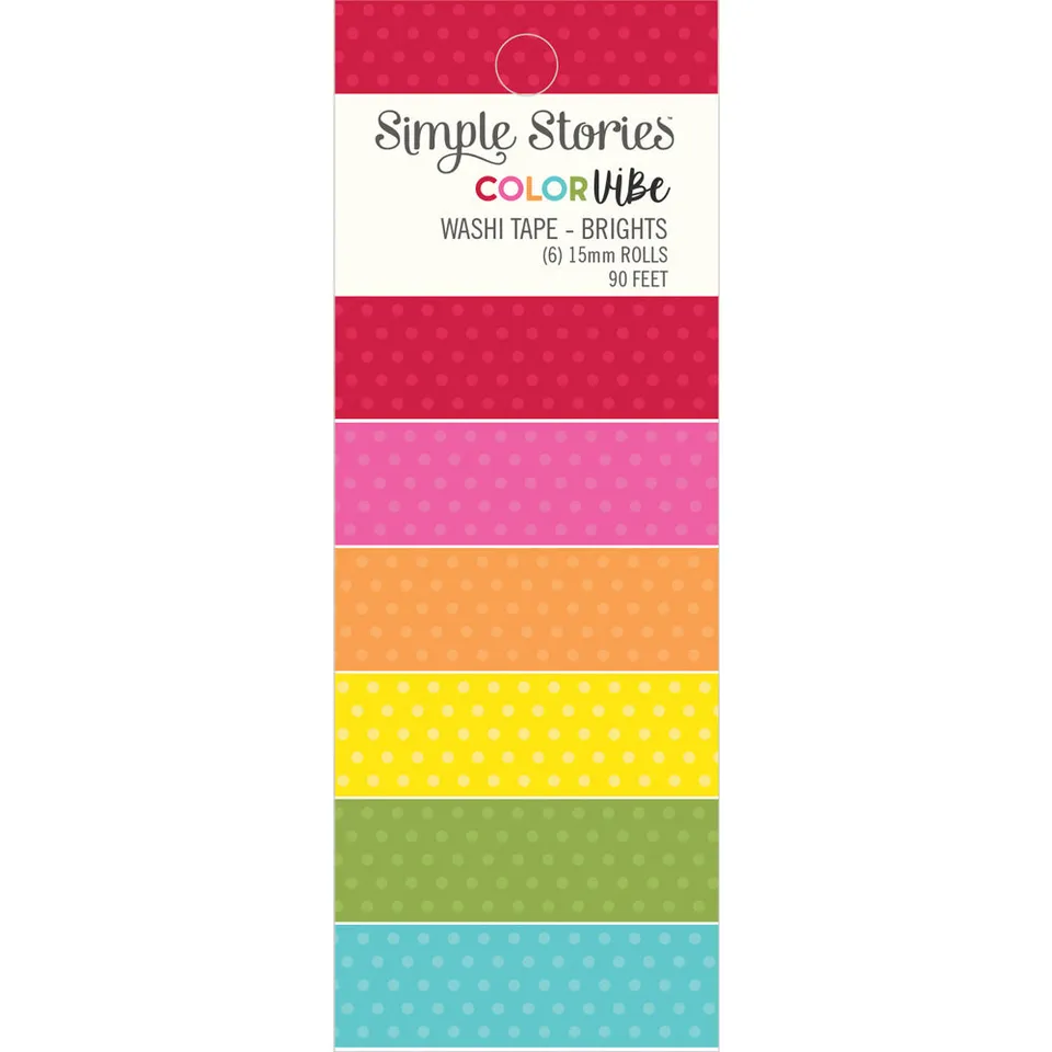 simple-stories-color-vibe-washi-tape-brights-6-rollen image 1