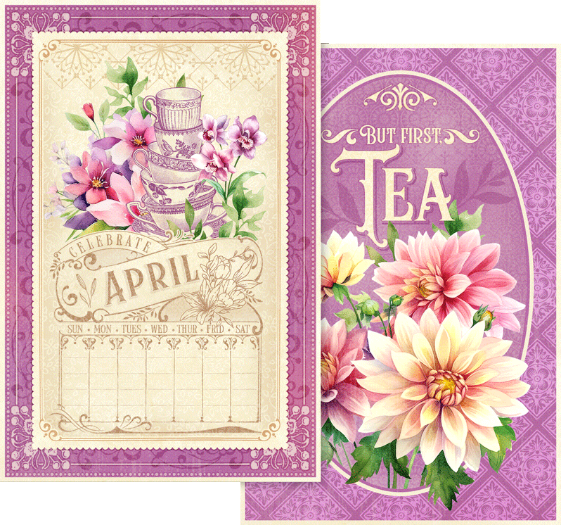 graphic-45-season-to-celebrate-kalender-karten-24-st-ck-4x6 image 6