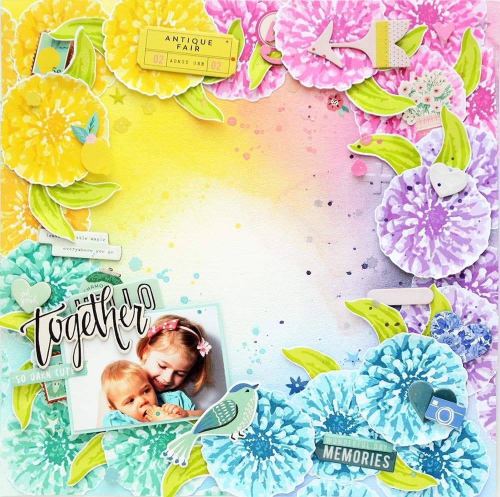 altenew-flourishing-zinnia-stempel-stanzen-ink-bundle-rosa image 4