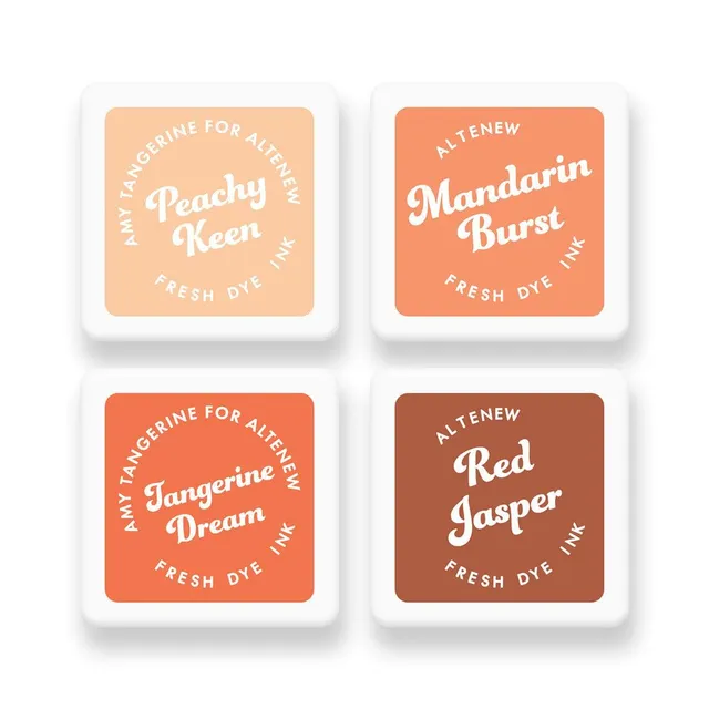 altenew-tropical-tango-fresh-dye-ink-mini-cube-set-4-farben image 1