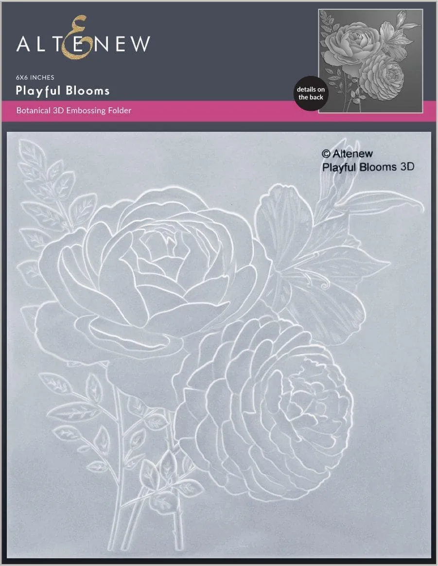altenew-playful-blooms-3d-pr-gefolder-blumen-6x6 image 1