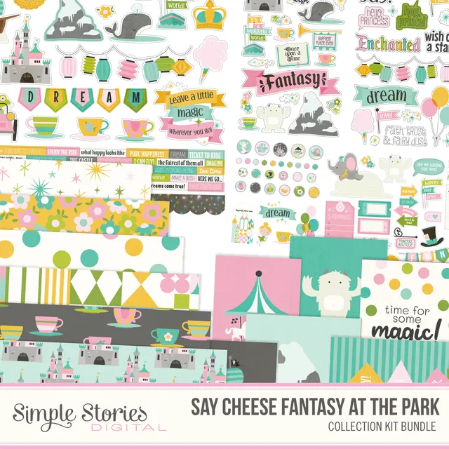 simple-stories-say-cheese-fantasy-at-the-park-digital-kit-download image 1