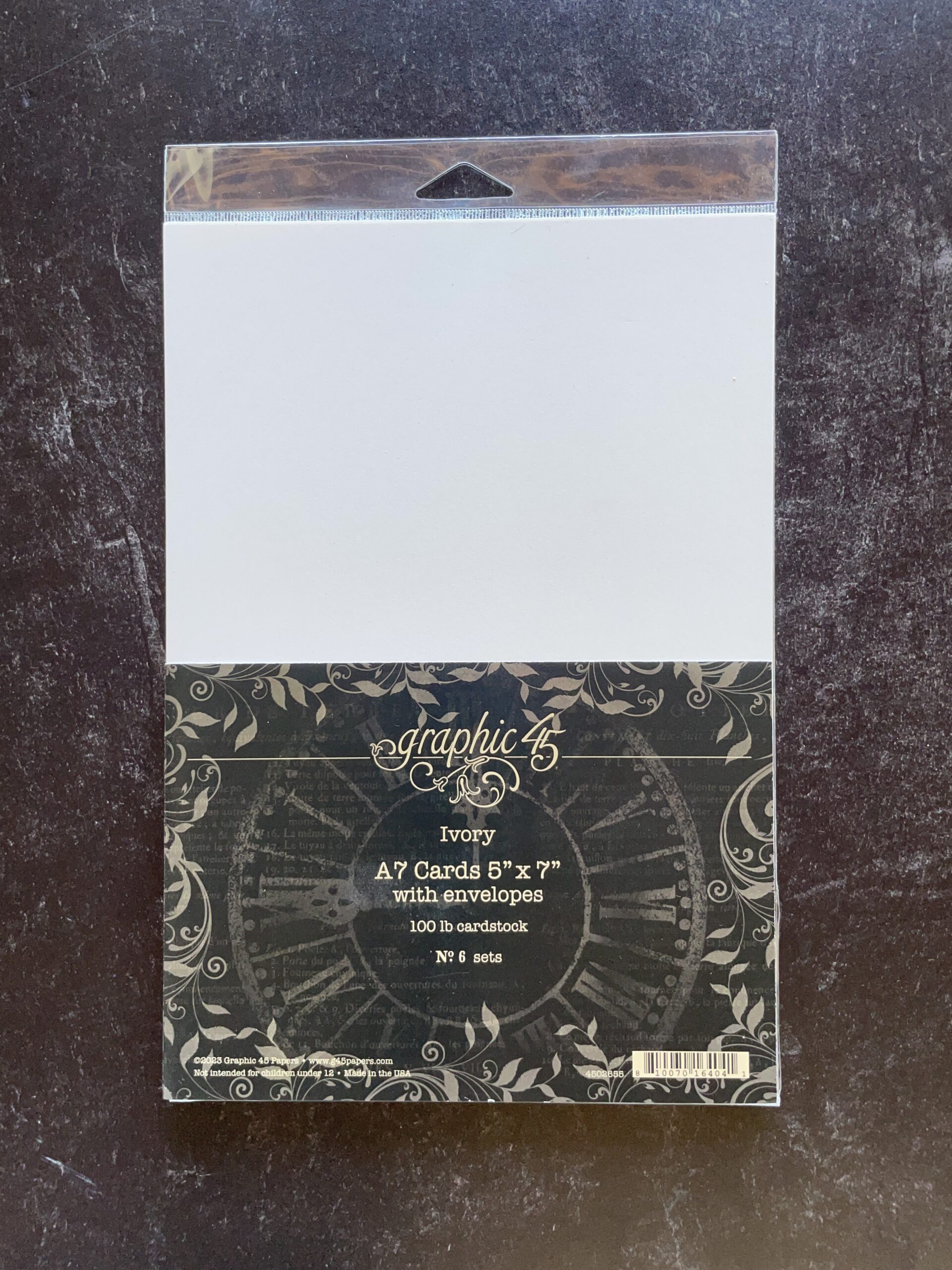 graphic-45-staples-a7-karten-5x7-elfenbein-6er image 3