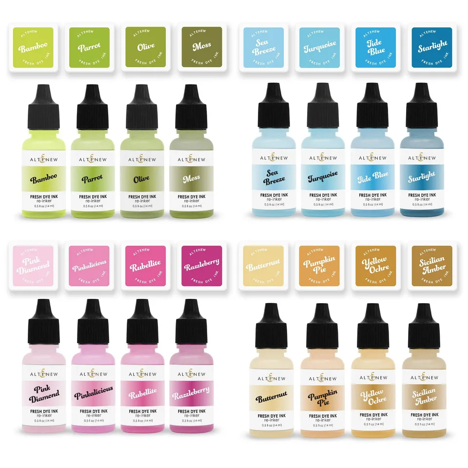 altenew-sensational-seasons-fresh-dye-ink-mini-cubes-reinker image 1