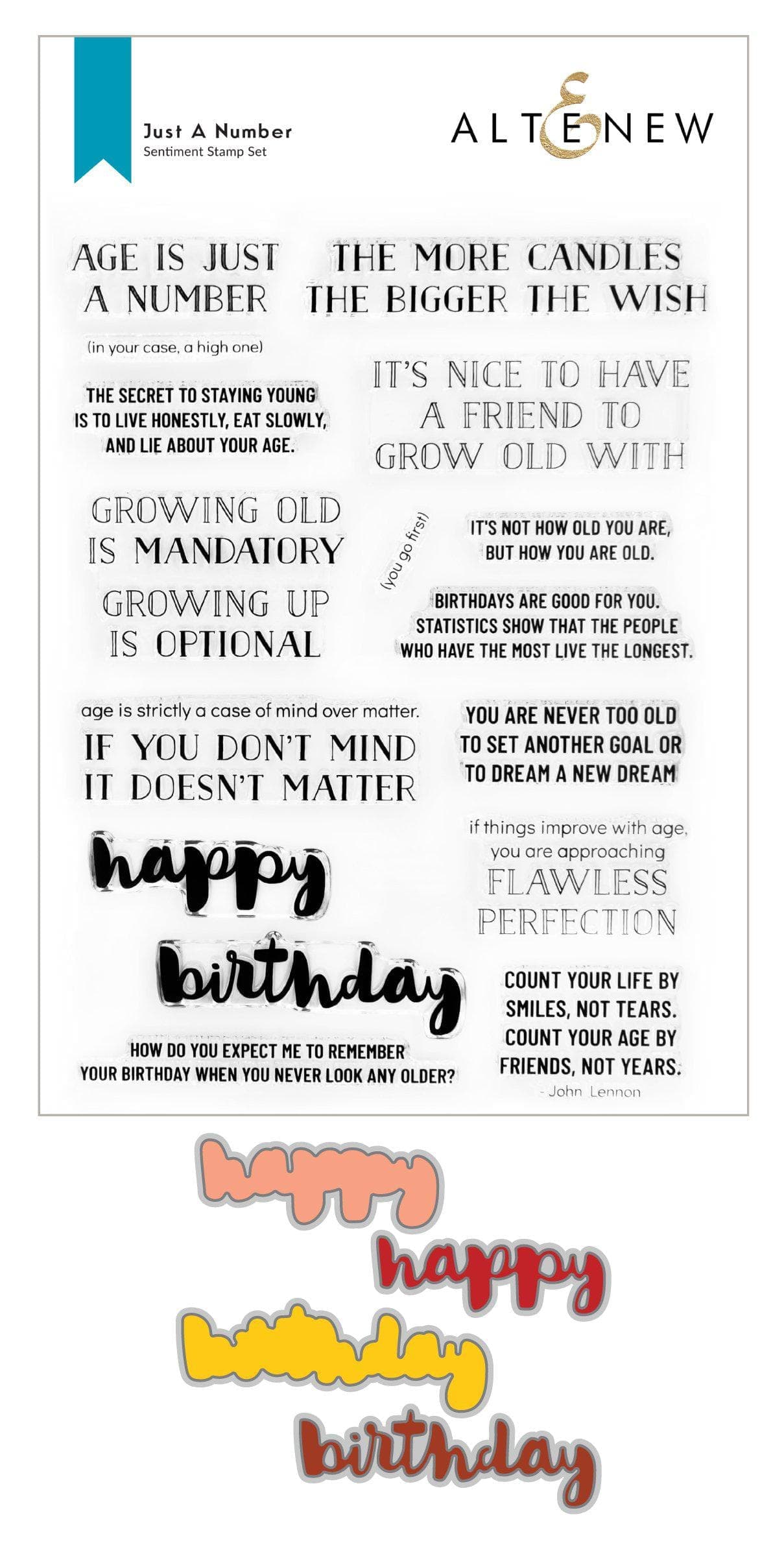 altenew-just-a-number-stempelset-geburtstag-6x8 image 1