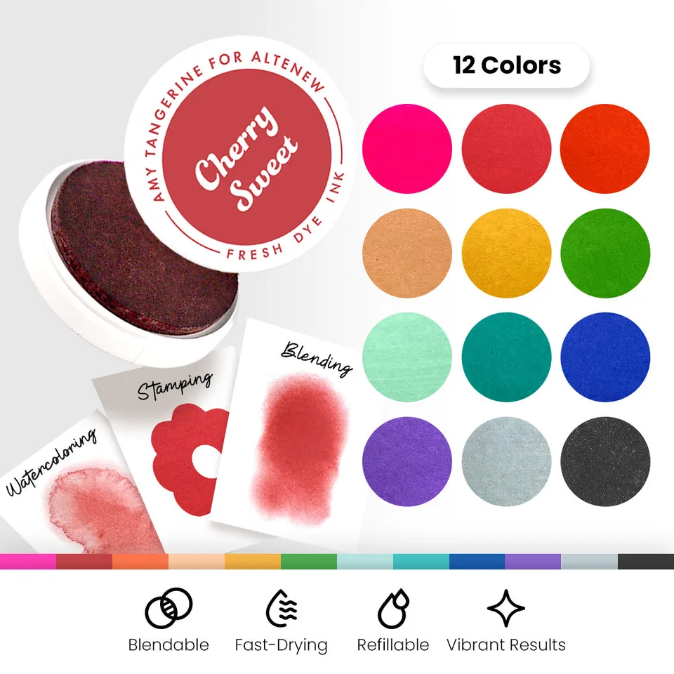 altenew-summer-dream-fresh-dye-ink-stempelkissen-set-bunt image 1