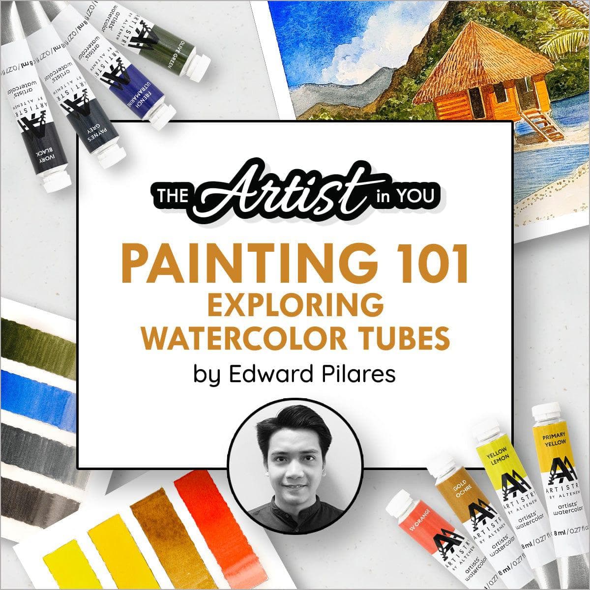 altenew-the-artist-in-you-aquarellkurs-watercolor-tubes-online image 1