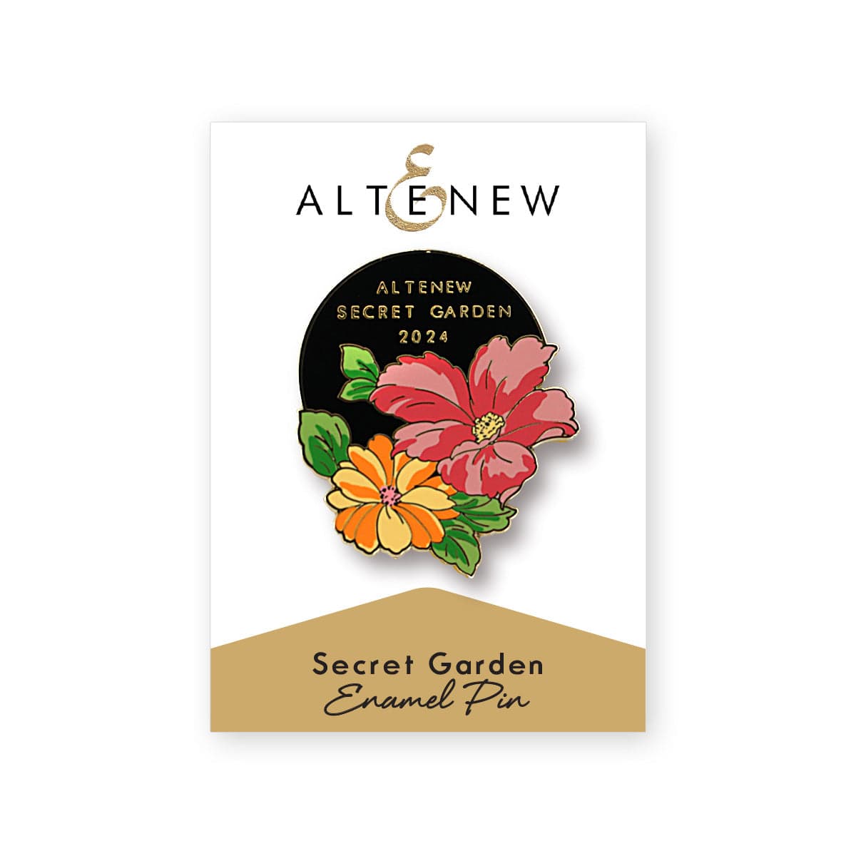 altenew-secret-garden-2024-emaille-pin-blumen-limitiert image 1