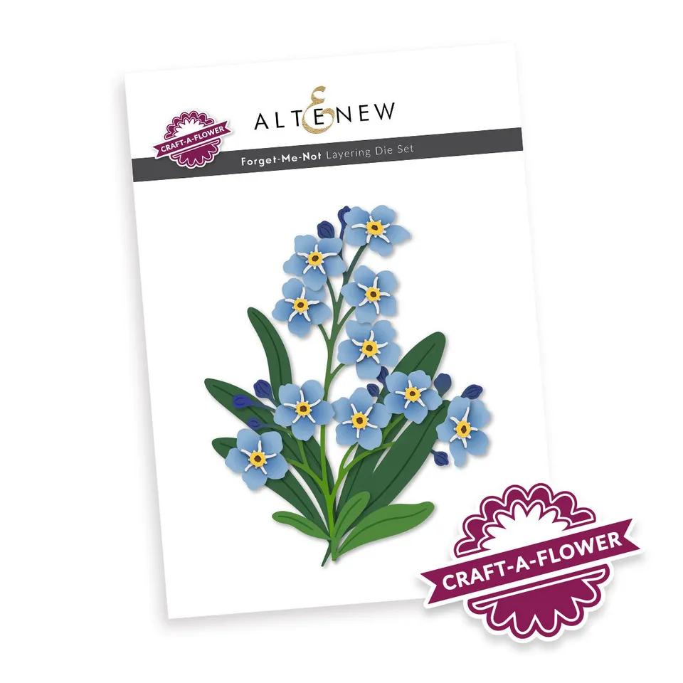 altenew-craft-a-flower-vergissmeinnicht-stanzen-7tlg image 1
